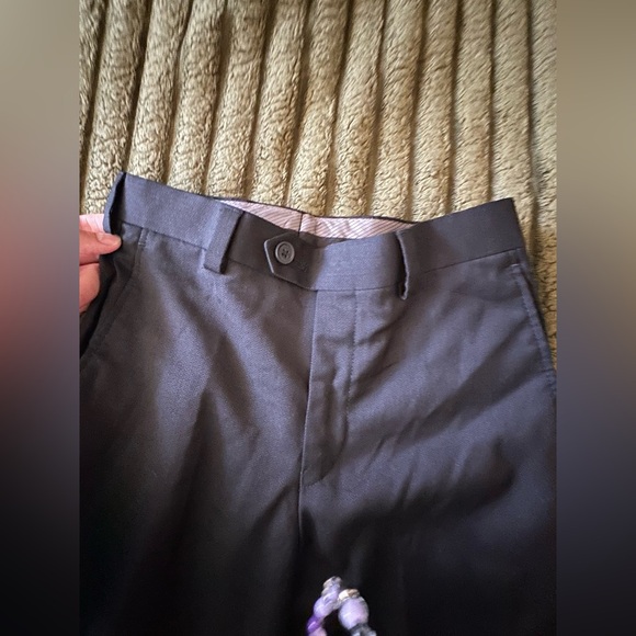 DKNY boys size 8 blazer and suit pants set 100% wool with button up shirt - Picture 6 of 10